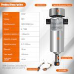 RATTMMOTOR 800W Air-Cooled CNC Spindle Motor