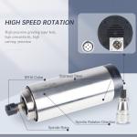 1500W Air Cooled CNC Spindle Motor ER16