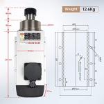 4.5KW Air Cooled CNC Spindle Motor ER32