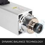 220V 6KW Air-Cooled CNC Spindle Motor ER32