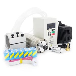 800W Water Cooled Spindle Kit with VFD