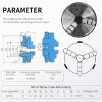 Multi-Function 3 Jaw Lathe Chuck Spindle Assembly