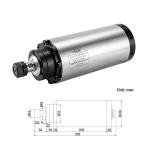 220V 3KW Air Cooled CNC Spindle Motor Kit