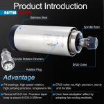 2.2KW VFD Inverter with Air Cooled CNC Spindle