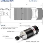 Daedalus 400W Brushless Spindle Motor Kit
