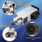 3KW Air-Cooled Spindle Motor with 2.2KW VFD