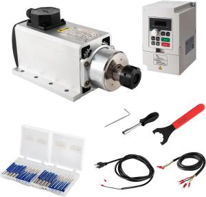 4KW 220V Air Cooled CNC Spindle Motor Kit
