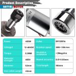 400W CNC Air Cooled Spindle Motor ER16 12000RPM