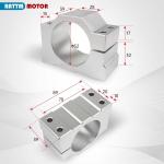 400W CNC Air Cooled Spindle Motor ER16 12000RPM