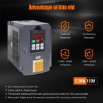 2.2KW 110V Air Cooled CNC Spindle Motor Kit