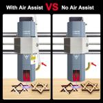 10W Laser Module with Air Assist for CNC