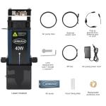 40W Laser Module with Air Assist for CNC