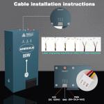 80W Laser Module with Air Assist for CNC Engraving