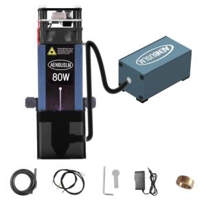 80W Laser Module with Air Assist for Engraving