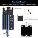 80W Laser Module with Air Assist for Engraving