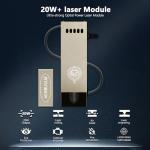 120W Laser Engraving Cutting Module with Air Assist