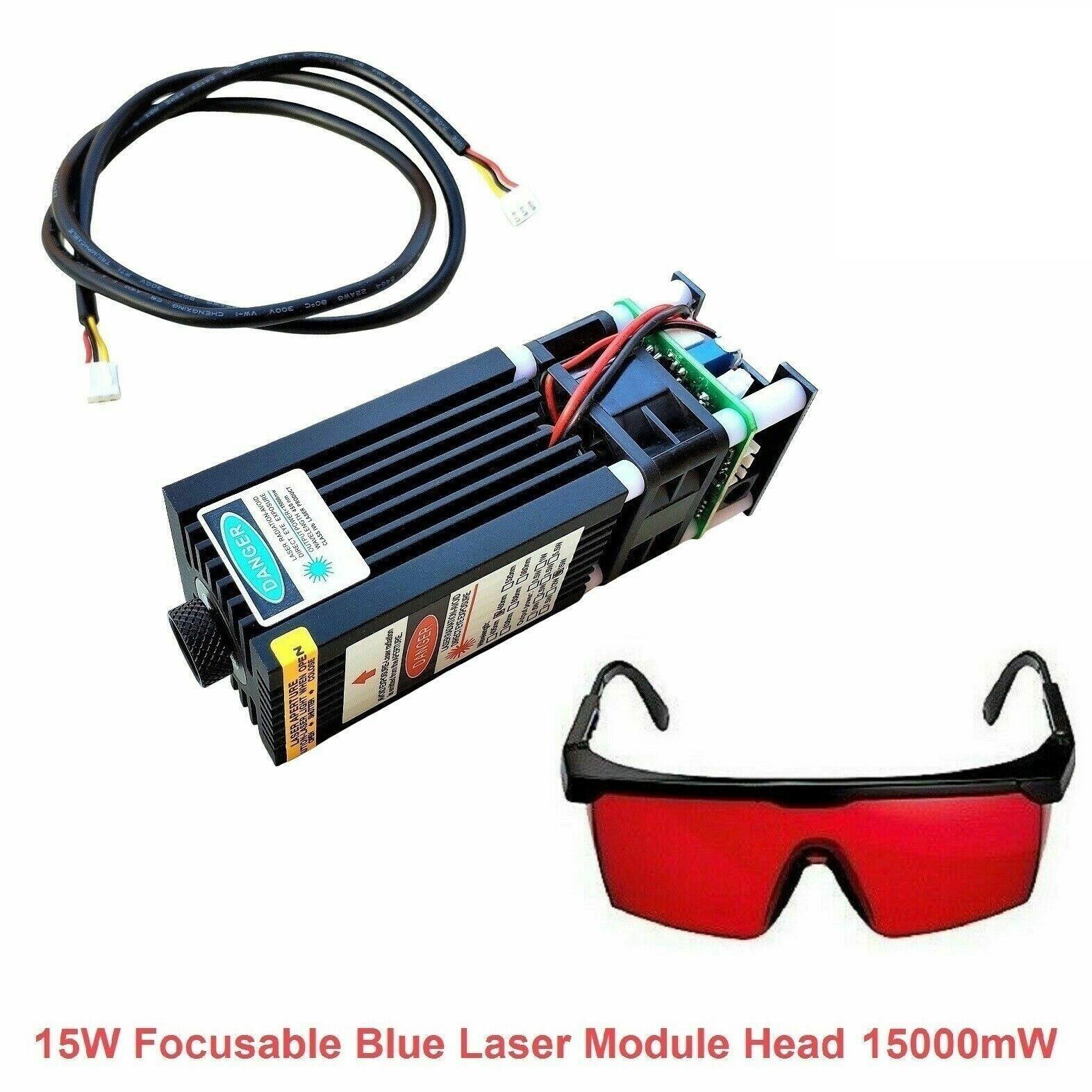 15000MW Blue Laser Module for CNC 3018 Pro