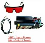 36W Blue Laser Module Kit for CNC Engraving