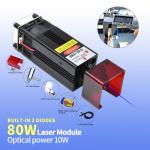 80W Laser Engraver Module with Air Assist