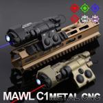 MAWL C1 Metal CNC Laser Sight with LED Light