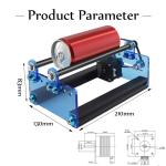 CNC Laser Engraver with 360° Rotary Roller