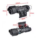 MAWL C1 Metal CNC Laser Sight with LED Light