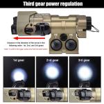 MAWL C1 Metal CNC Laser Sight with LED Light