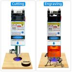 80W Blue Laser Module with Air Assist for CNC