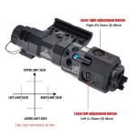 MAWL C1 Metal CNC Laser Sight with LED Light