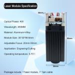 4000mW Laser Engraver and Cutter Module