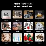 80W Blue Laser Module with Air Assist for CNC