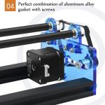 CNC Laser Engraver with 360° Rotary Roller