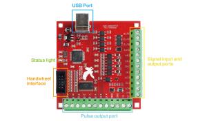 4 Axis USB CNC Mach3 Controller Kit with Nema23 Motor