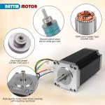 4 Axis Nema23 Stepper Motor CNC Kit