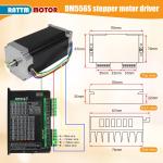 4 Axis Nema23 Stepper Motor CNC Kit