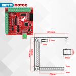 4 Axis USB CNC Mach3 Controller Kit with Nema23 Motor