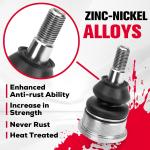 KSP 2pcs Upper Control Arms for Grand Cherokee