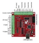 4 Axis USB CNC Mach3 Controller Kit with Nema23 Motor