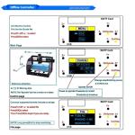 RATTMMOTOR Mini CNC Wood Router Kit 3 Axis
