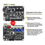 RATTMMOTOR Mini CNC Wood Router Kit 3 Axis