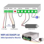 MYSWEETY 500W Air Cooled CNC Spindle Kit