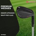 Gowolf 69 Degree Right-Hand Golf Wedge - Black