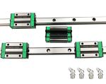 HGR 20 Linear Guide Rail Set with Bearings