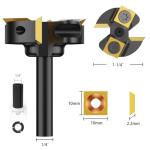 1/4" Shank Slab Flattening Router Bit Tool