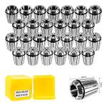 26PCS ER32 Spring Collet Set for CNC Machines