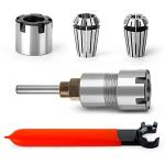 1/4 Inch Router Bit Extension Collet Adapter