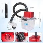 CNC Vacuum Cleaner with Dust Shoe for Milling