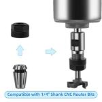 FoxAlien 1/4" Shank CNC Router Bit Kit