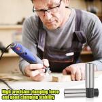 2 Pack High-Carbon Steel Collet Adapter 1/4" to 1/8