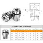 12pcs ER16 Spring Collet Set for CNC Machines